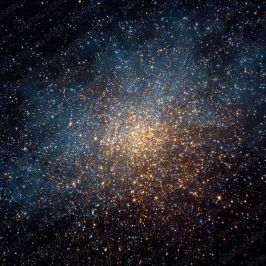 Star Cluster Space Background Digital Paper Pack (DDD000297)