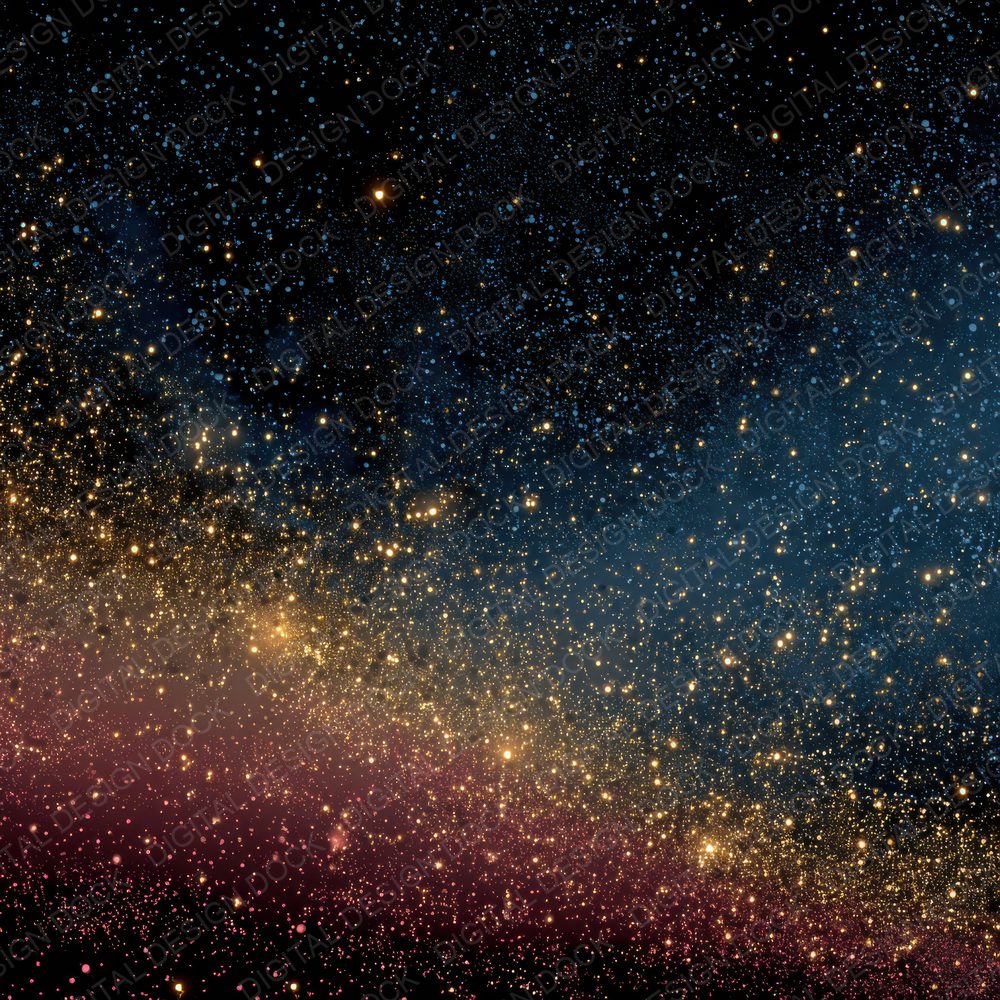 Star Cluster Space Background Digital Paper Pack (DDD000297)