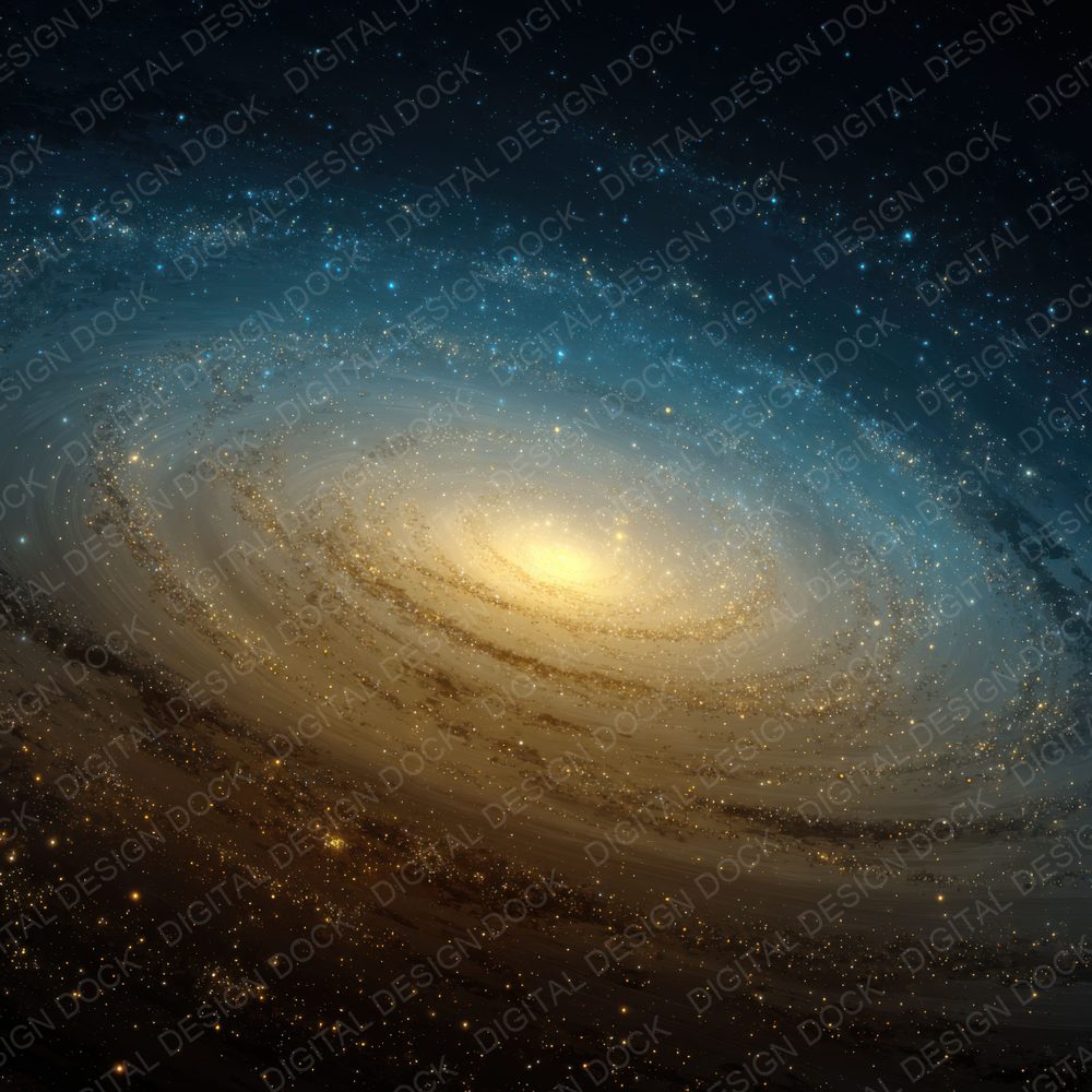 Spiral Core Space Background Digital Paper Pack (DDD000317)