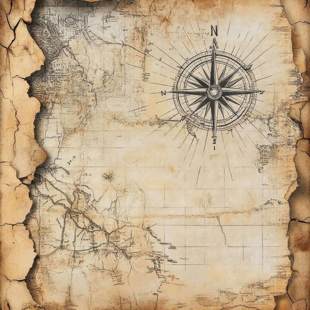 Aged Map Layers Digital Paper Pack (DDD000339)