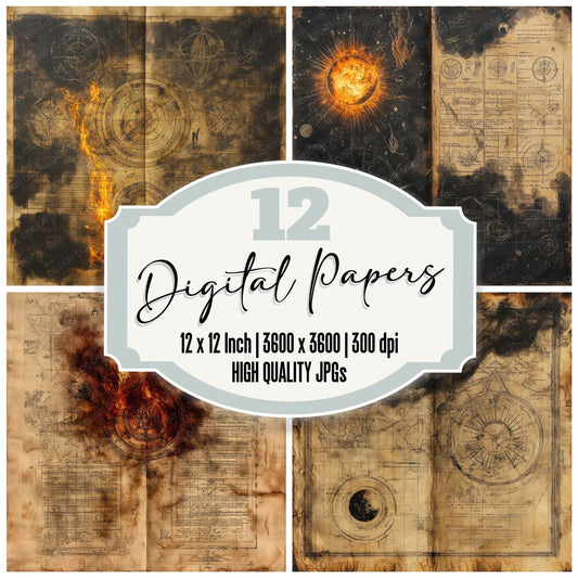 Alchemist’s Codex Digital Paper Pack (DDD000343)