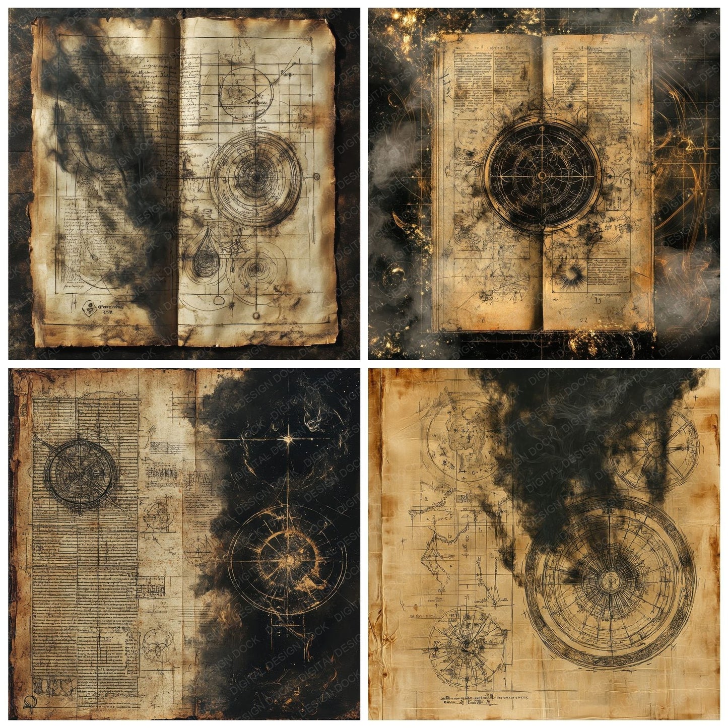 Alchemist’s Codex Digital Paper Pack (DDD000343)