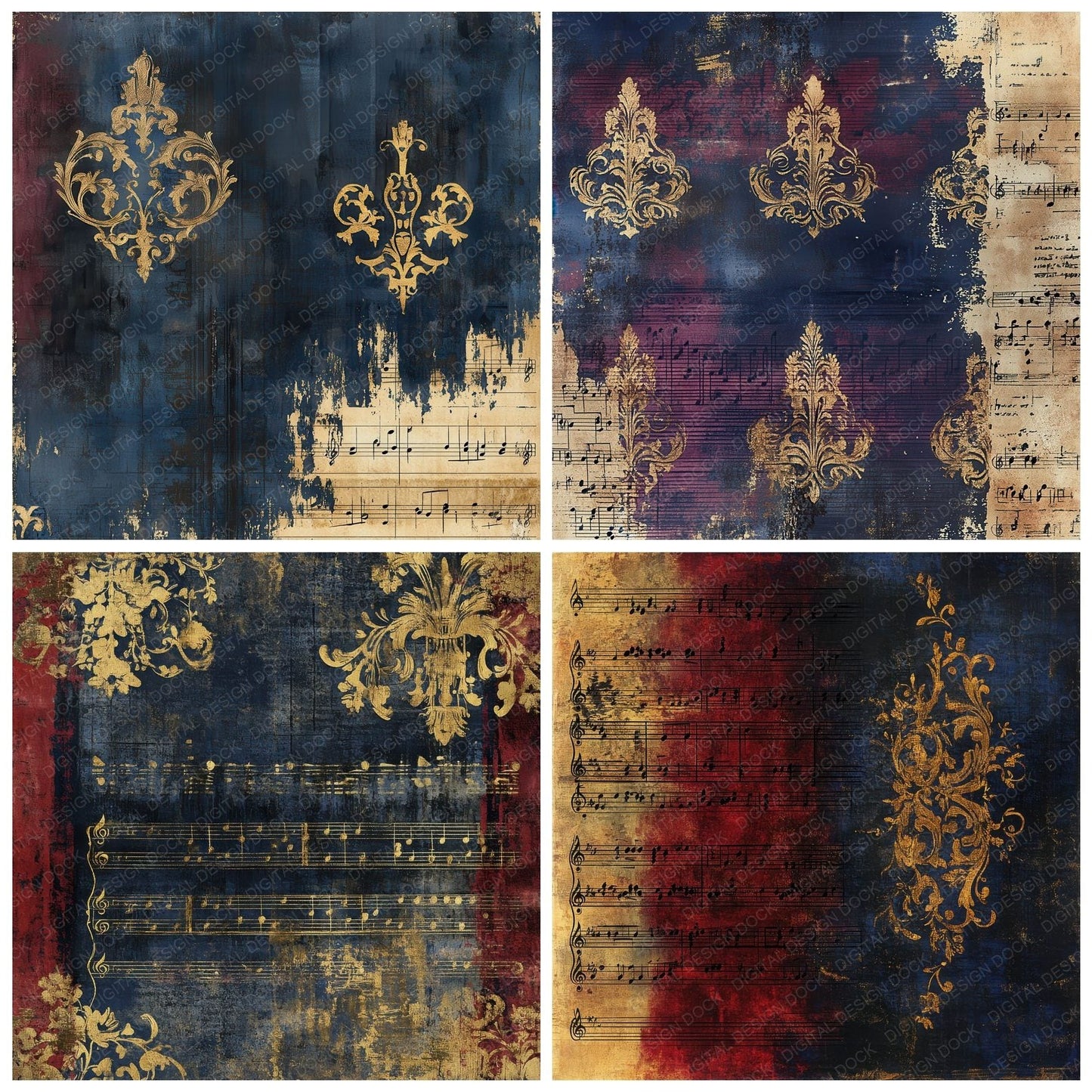 Austria Regal Digital Paper Pack (DDD000358)