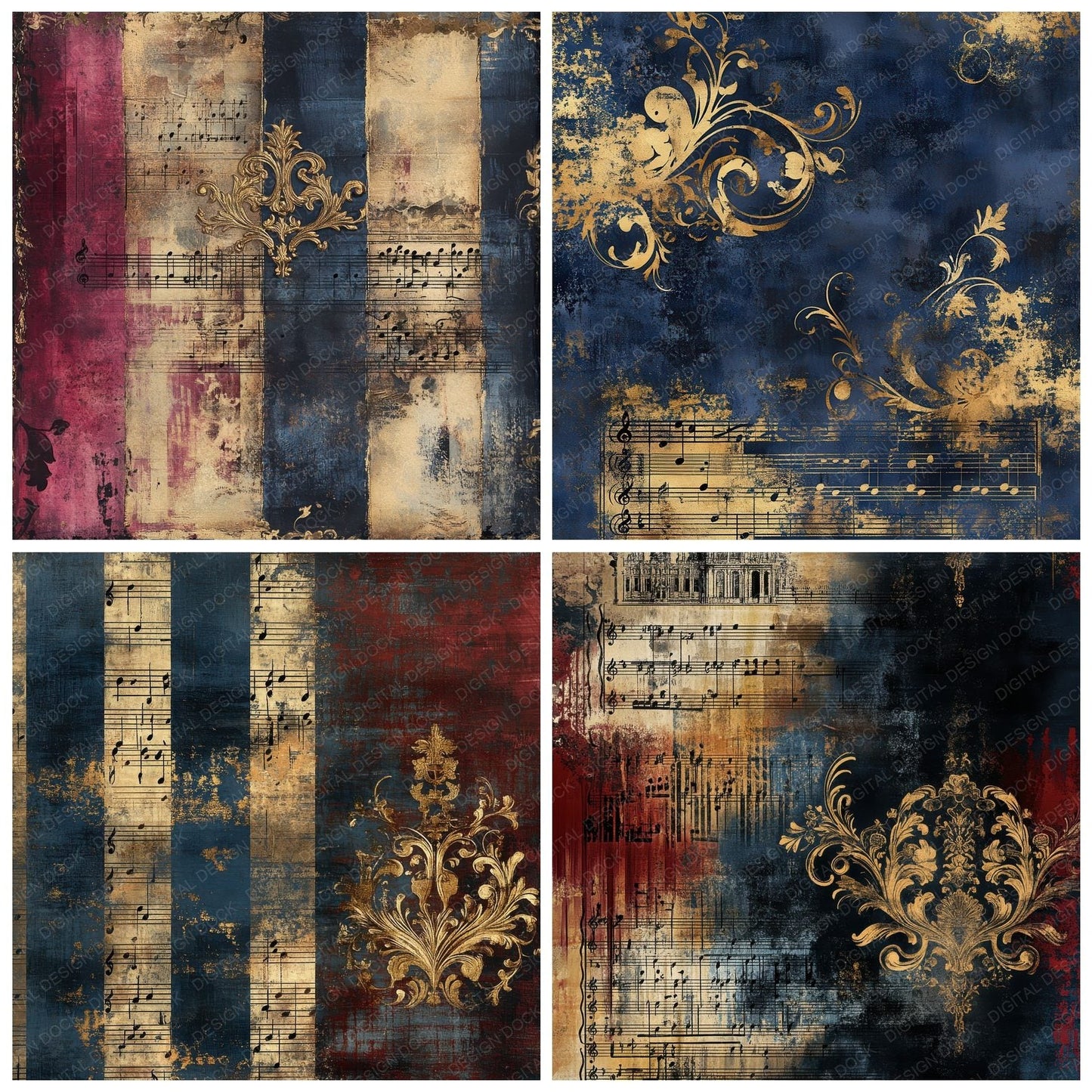 Austria Regal Digital Paper Pack (DDD000358)