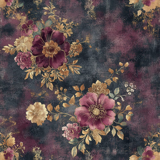 Baroque Bloom Decay Digital Paper Pack (DDD000366)