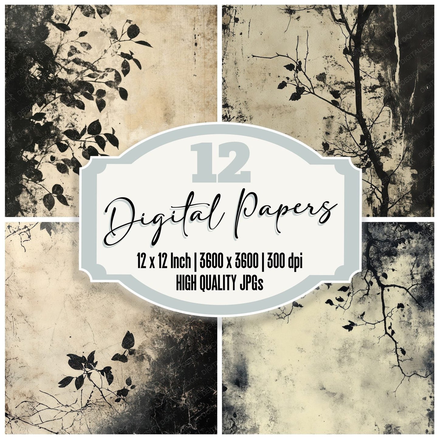 Canvas Ink Press Digital Paper Pack (DDD000395)
