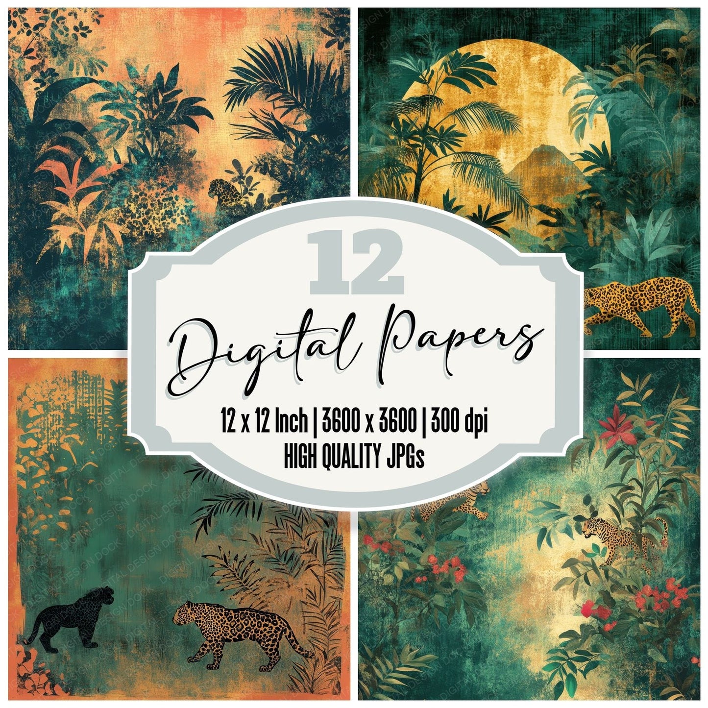 Colombia Wild Digital Paper Pack (DDD000415)