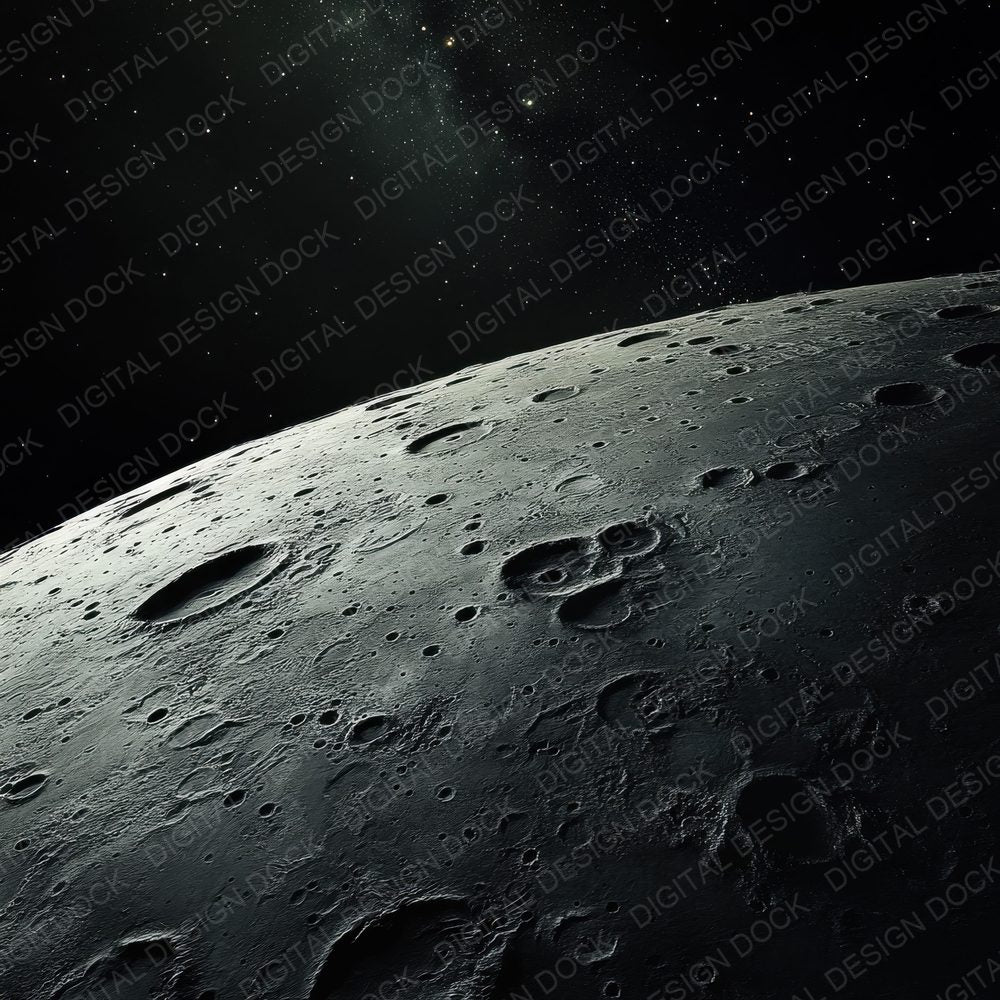Cratered Moon Horizon Digital Paper Pack (DDD000431)