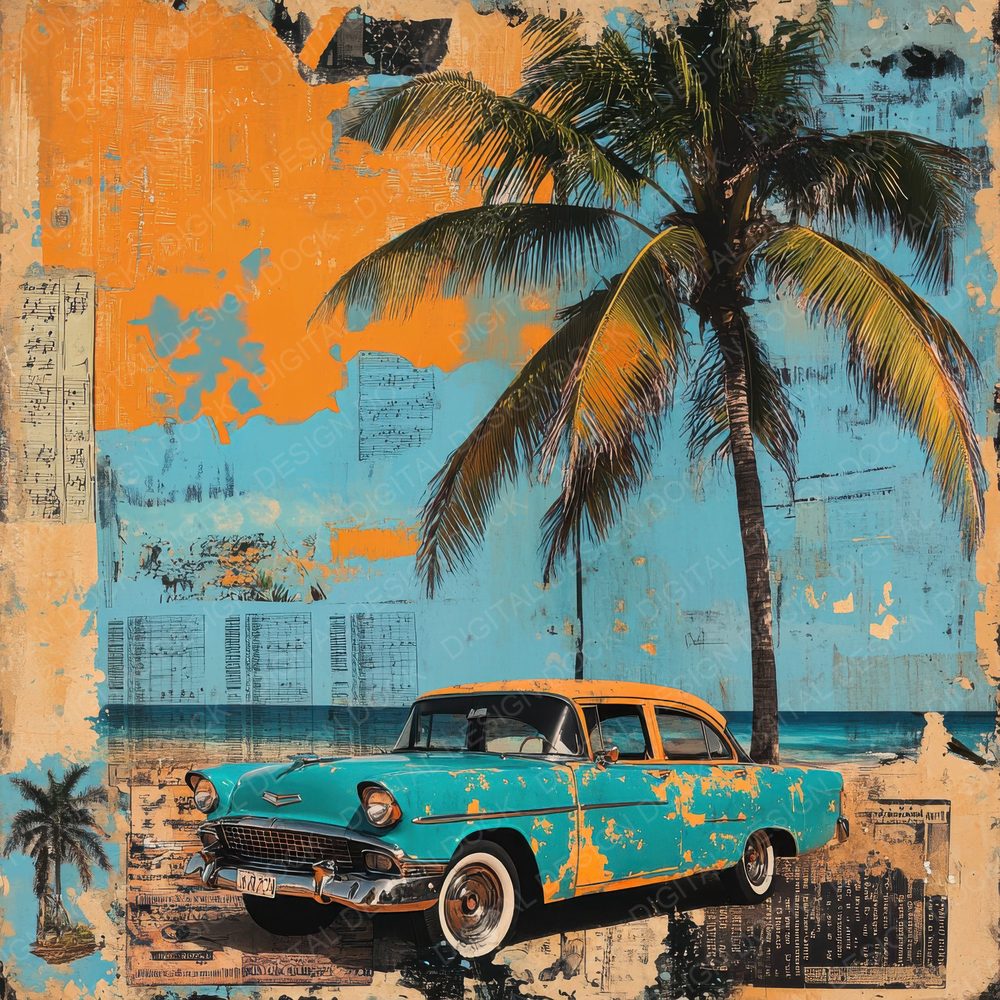Cuba Rhythm Digital Paper Pack (DDD000438)