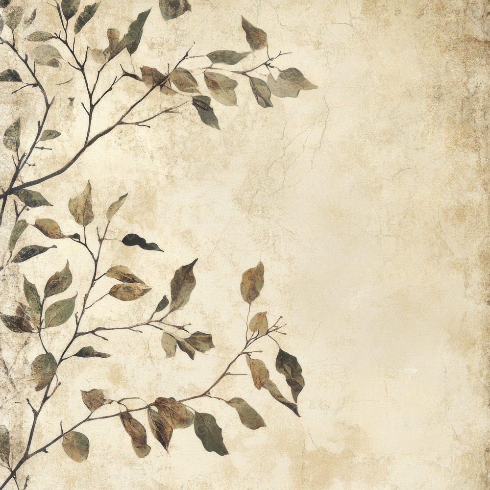 Dark Green Fig Leaves Digital Paper Pack (DDD000450)