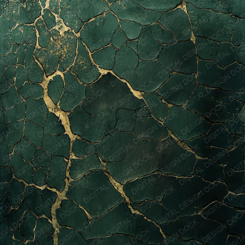 Deep Emerald Dragon Scale Texture Digital Paper Pack (DDD000458)