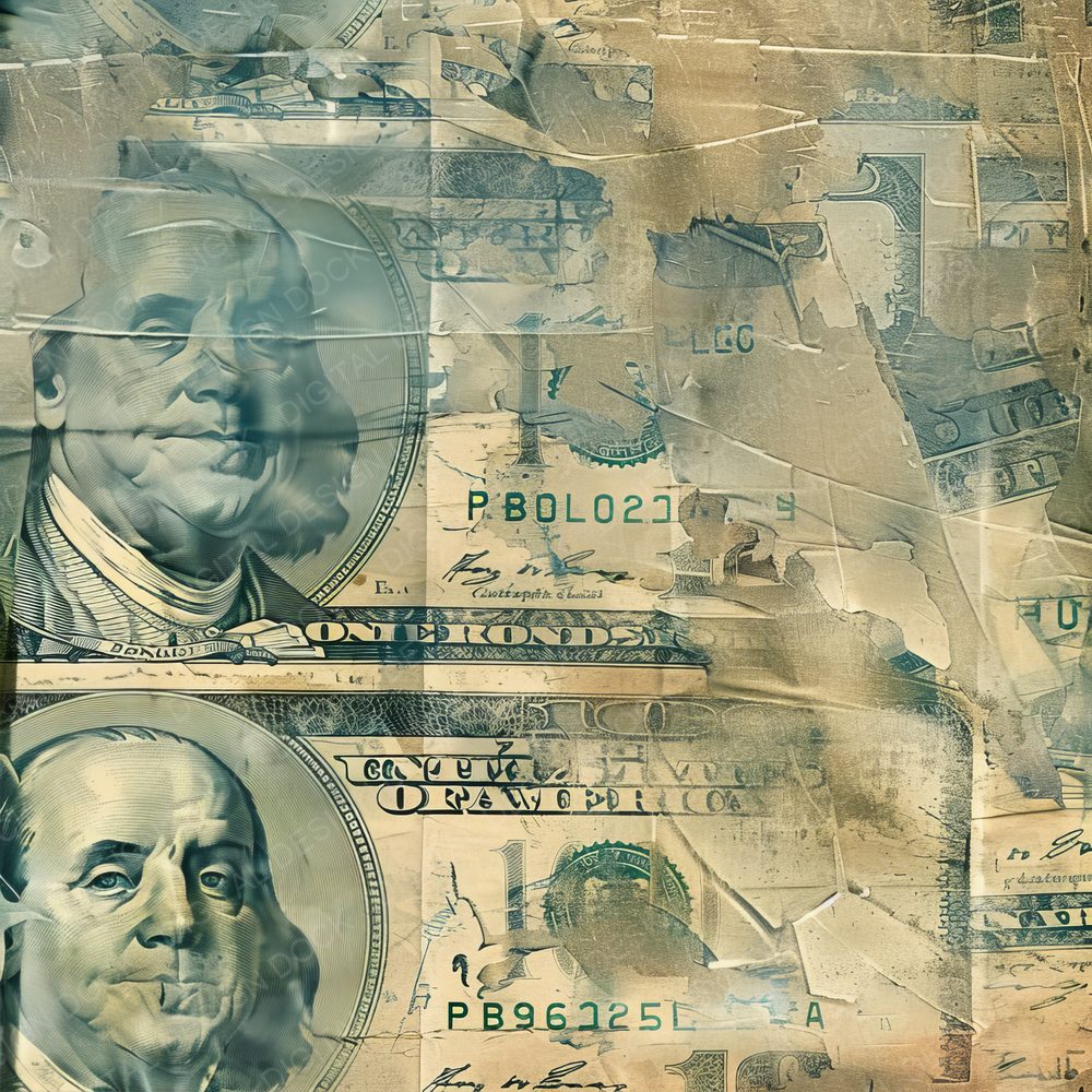 Dollar Bills Digital Paper Pack (DDD000466)