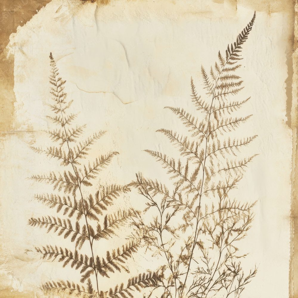 Dried Ferns Papyrus Digital Paper Pack (DDD000469)