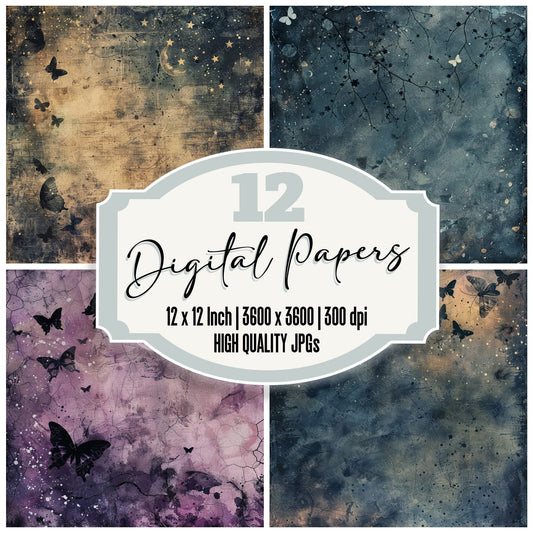 Dusky Galaxy Twillight Digital Paper Pack (DDD000472)