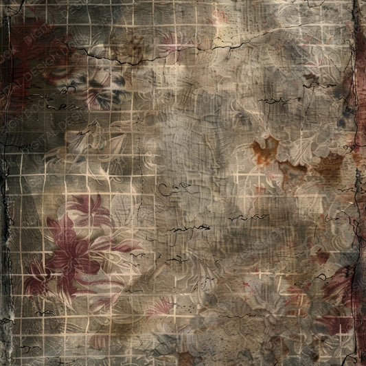 Earth Tone Tapestry Floral Digital Paper Pack (DDD000477)