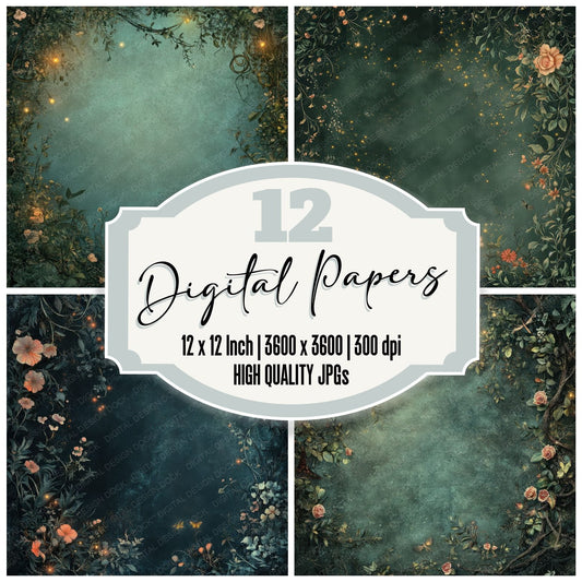 Enchanted Flora Digital Paper Pack (DDD000485)