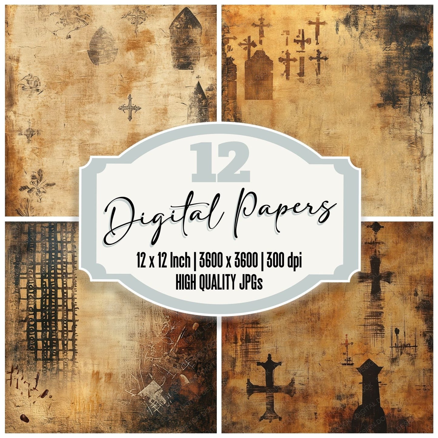 Ethiopia Legacy Digital Paper Pack (DDD000491)