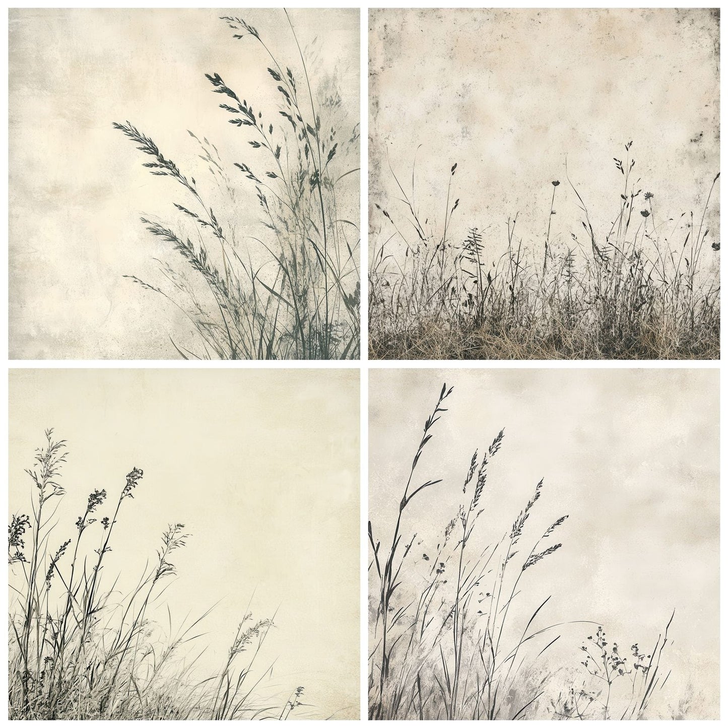 Faded Seagrass Textures Digital Paper Pack (DDD000500)