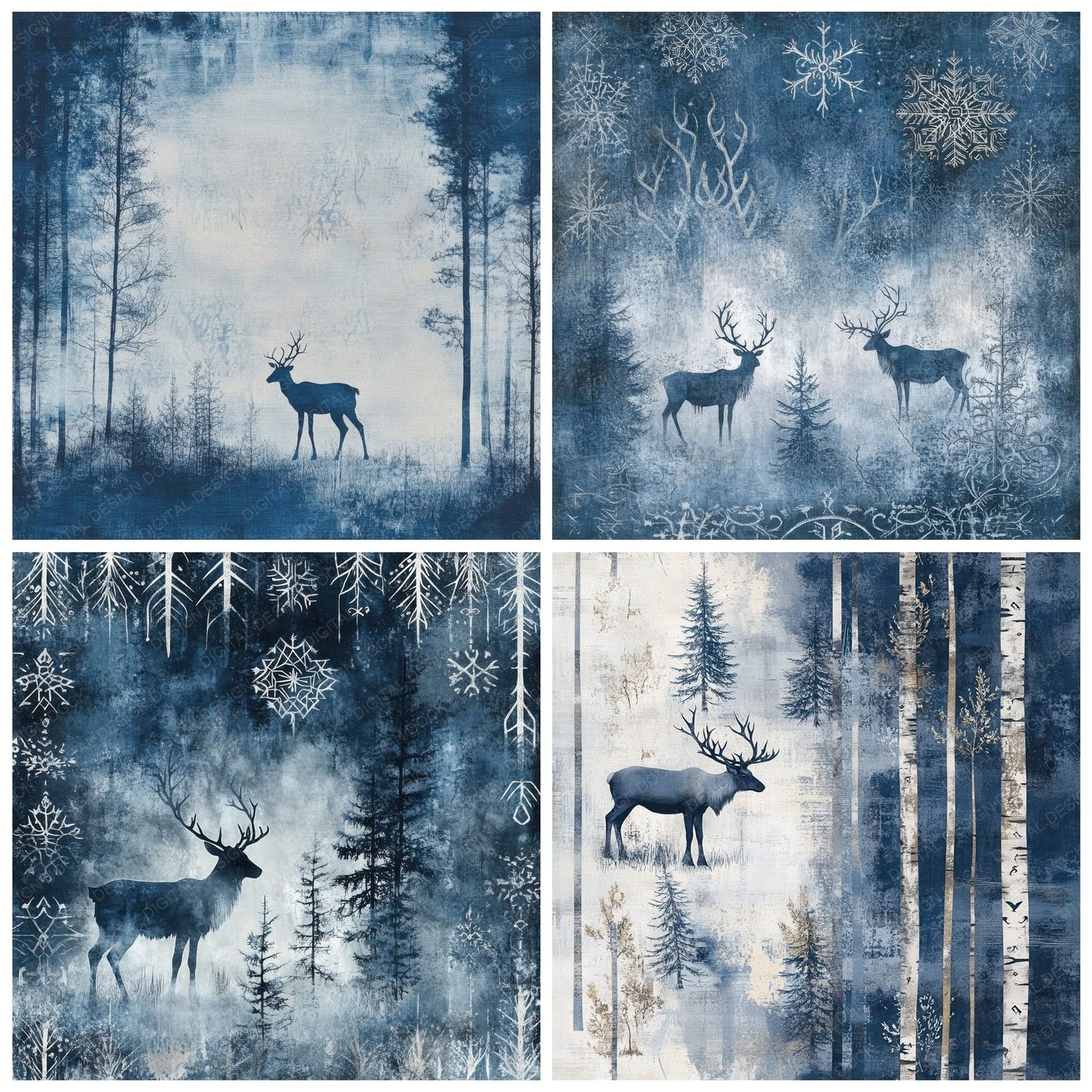 Finland Frost Digital Paper Pack (DDD000510)