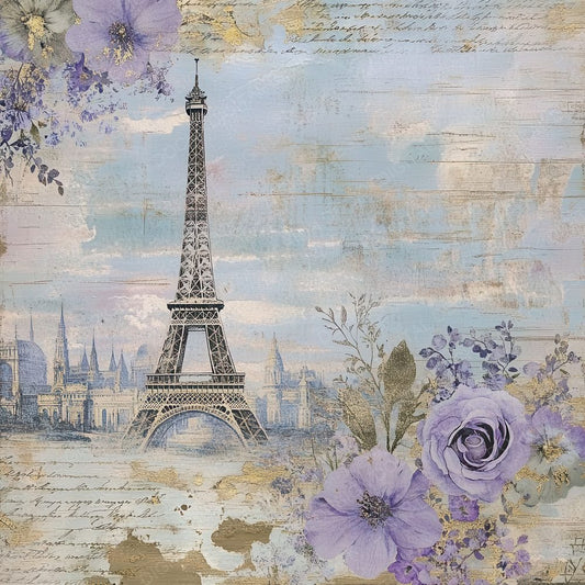 France Charm Digital Paper Pack (DDD000519)