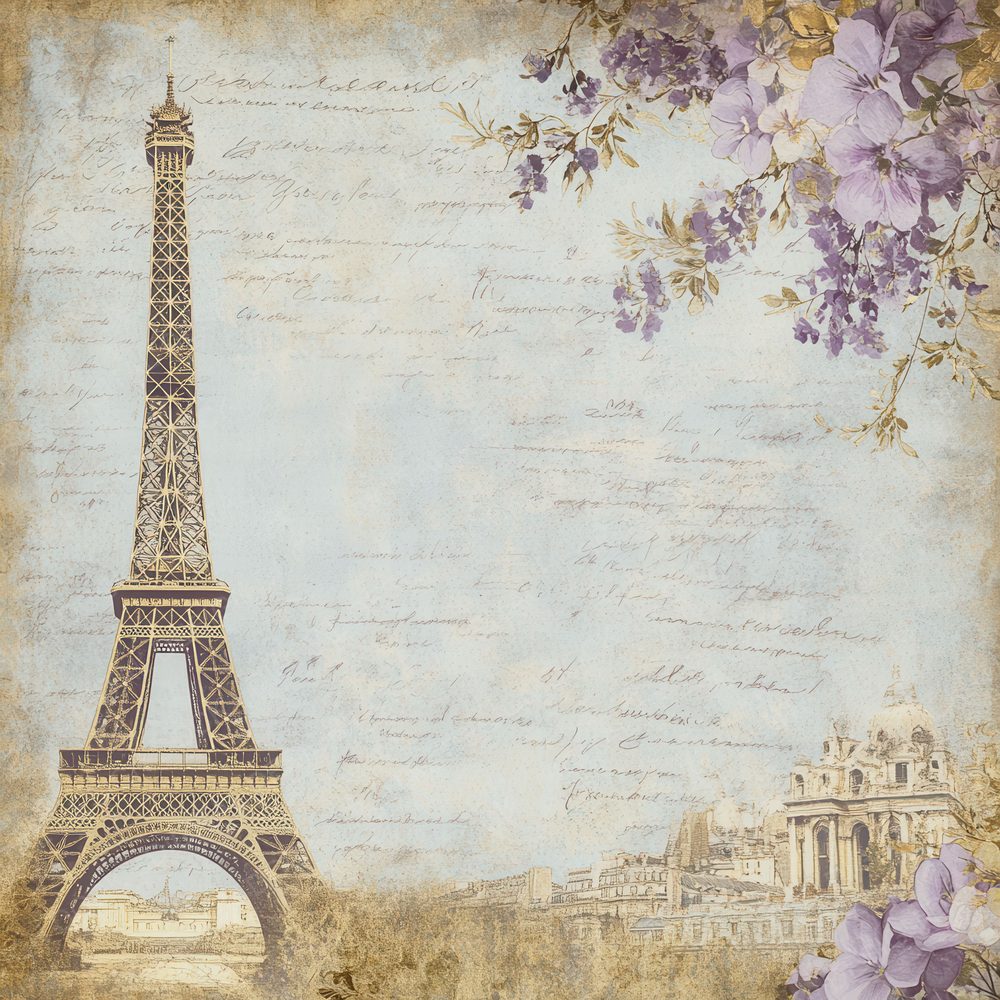 France Charm Digital Paper Pack (DDD000519)