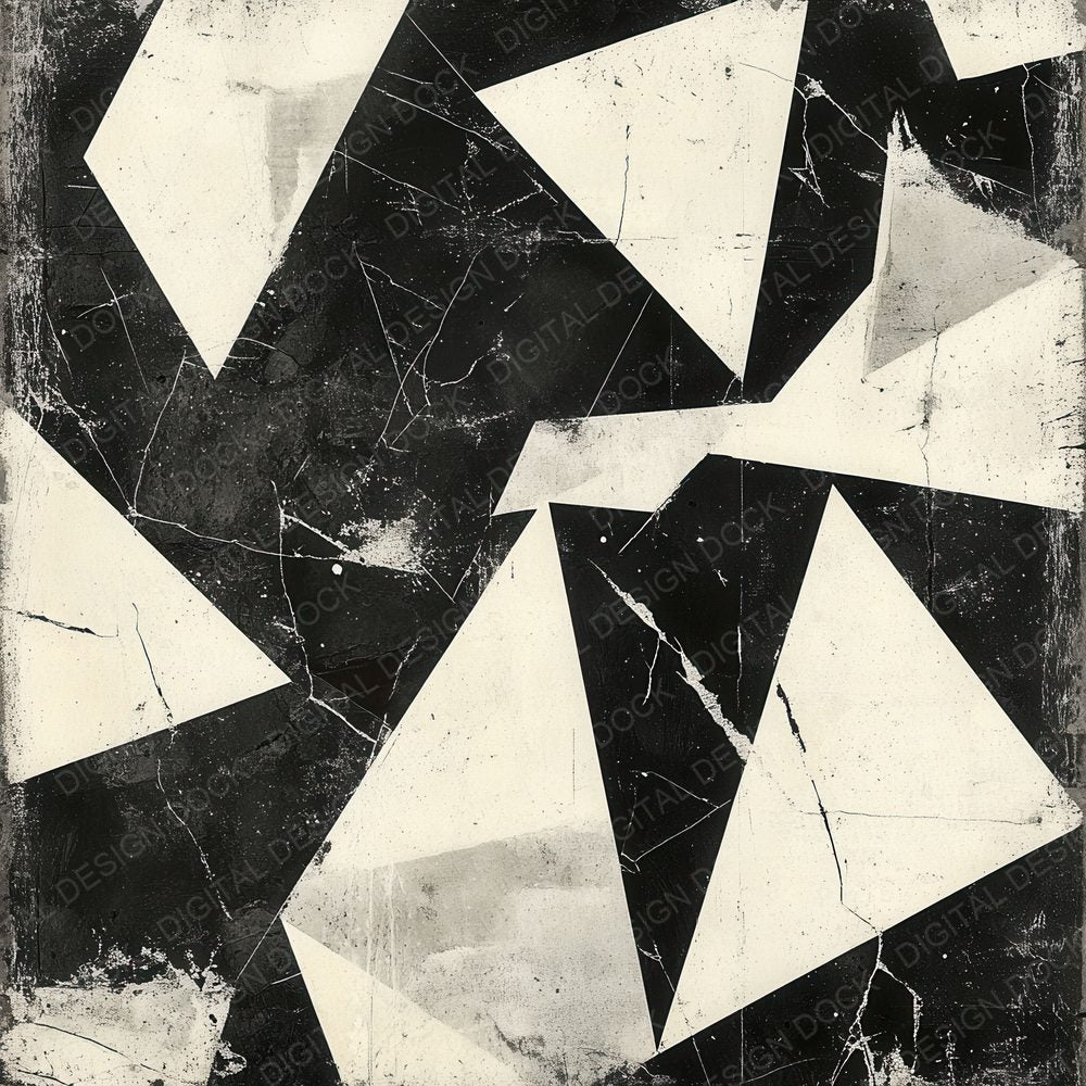 Grunge Geometric Grid Background Digital Paper Pack (DDD000552)