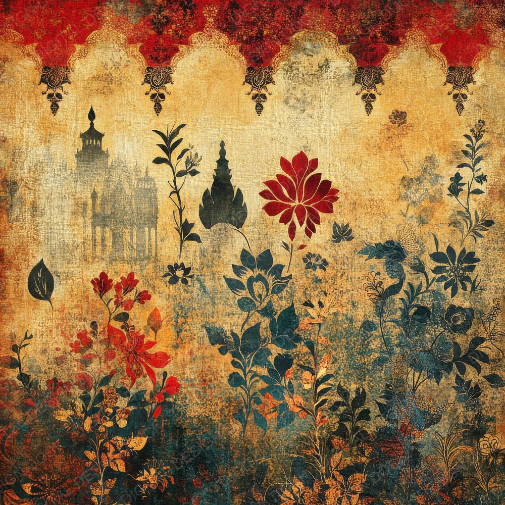 India Luxe Background Digital Paper Pack (DDD000561)