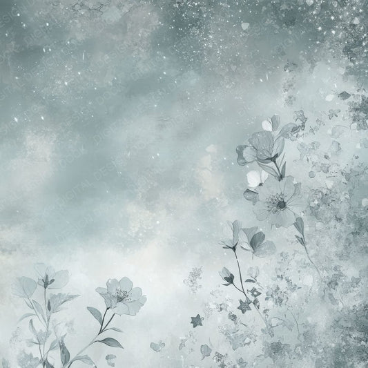 Lunar Botanicals Florals Background Digital Paper Pack (DDD000589)