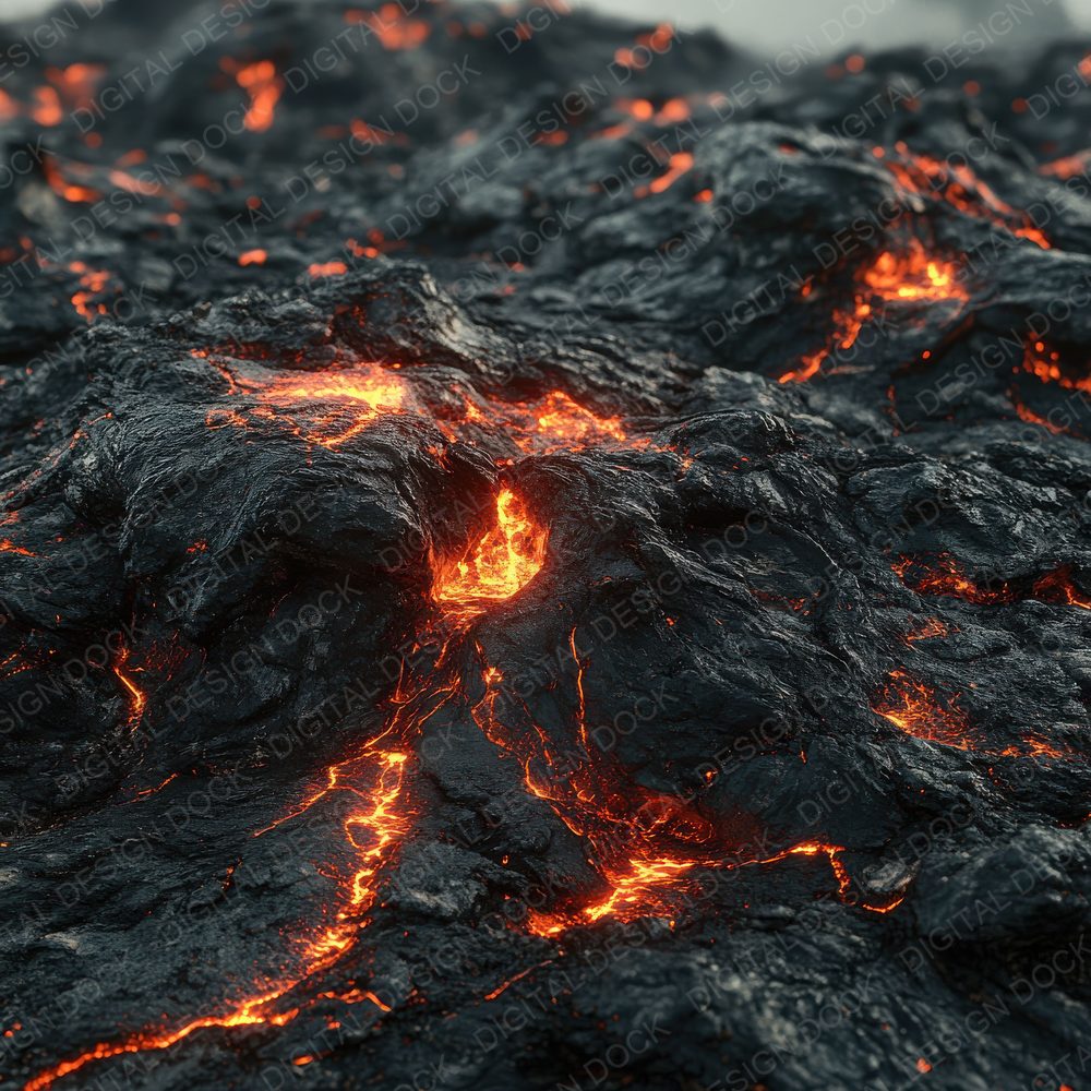 Molten Alien Magma Background Digital Paper Pack (DDD000615)