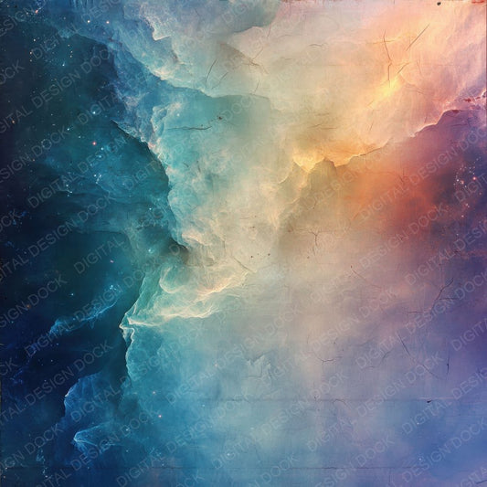 Nebula Rift Glow Background Digital Paper Pack (DDD000633)