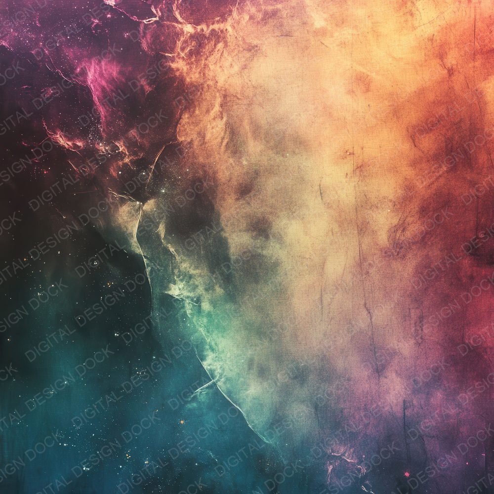 Nebula Rift Glow Background Digital Paper Pack (DDD000633)
