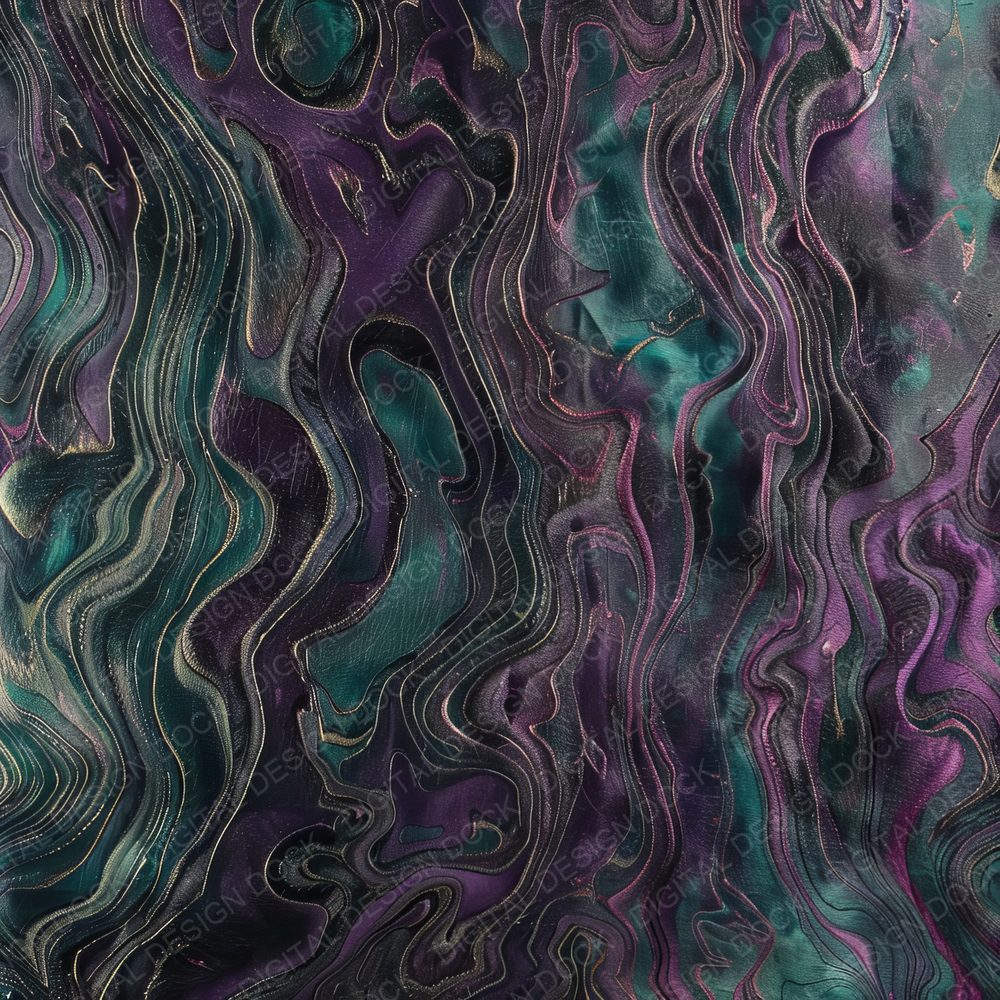 Reflective Iridescent Oil Slick Background Digital Paper Pack (DDD000694)