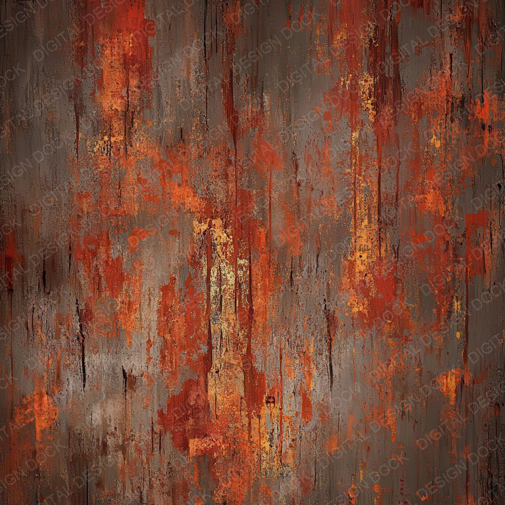Rusted Industrial Splatter Background Digital Paper Pack (DDD000715)