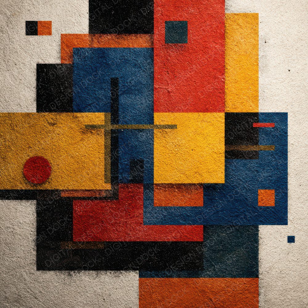 Brutalist Kids Cutout Form Digital Paper Pack (DDD000727)
