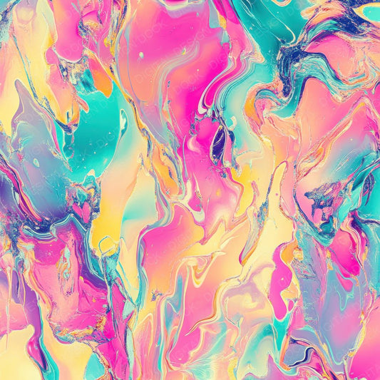 Candy Coated Chaos Background Digital Paper Pack (DDD000785)