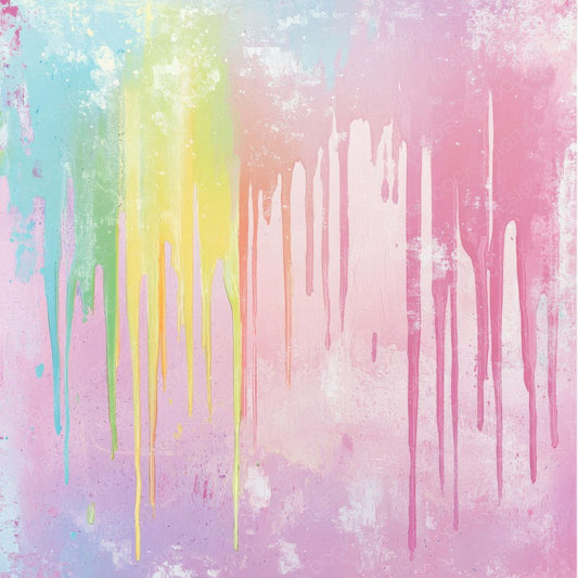 Candy Coated Drips Background Digital Paper Pack (DDD000786)