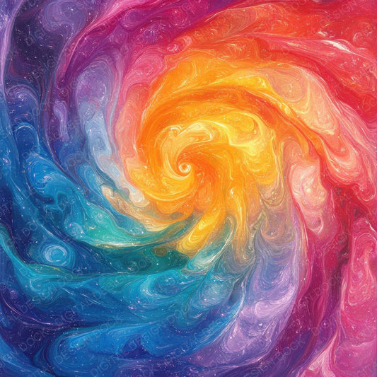 Candy Ink Swirl Digital Paper Pack (DDD000789)