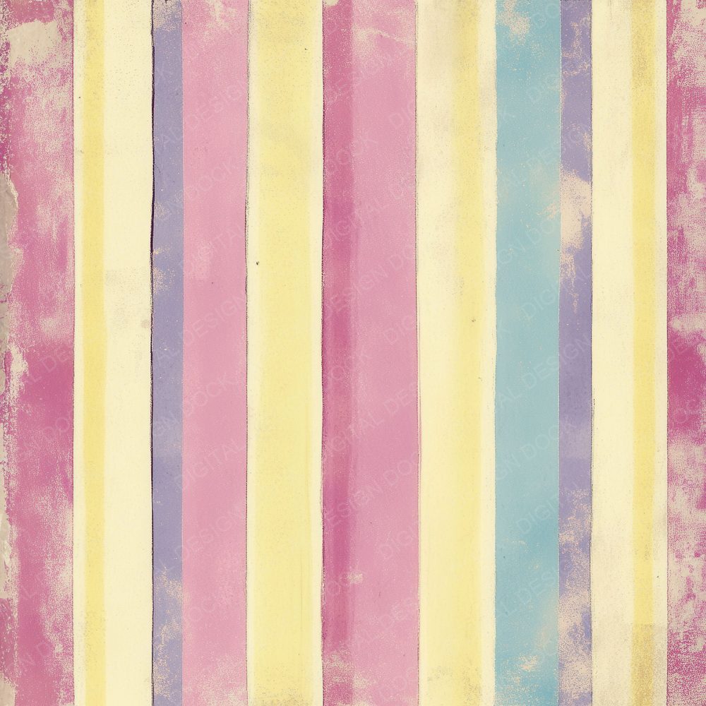 Candy Shop Stripes Background Digital Paper Pack (DDD000790)
