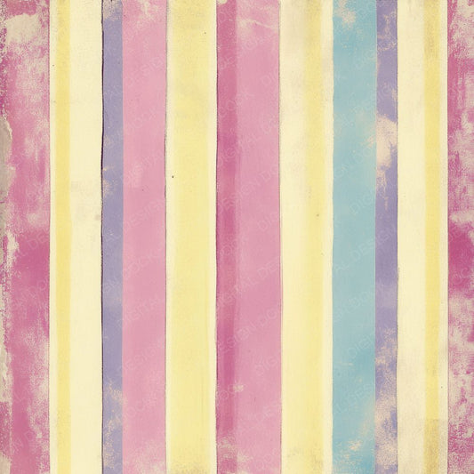 Candy Shop Stripes Background Digital Paper Pack (DDD000790)