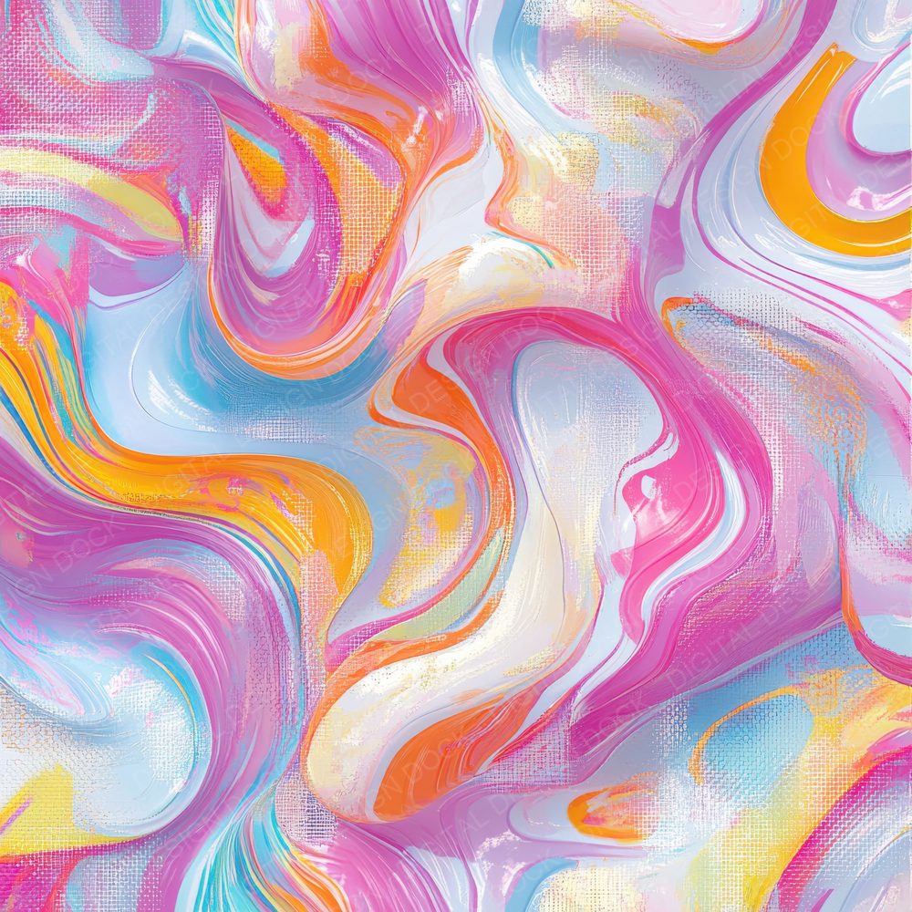Candy Swirl Barcode Digital Paper Pack (DDD000791)
