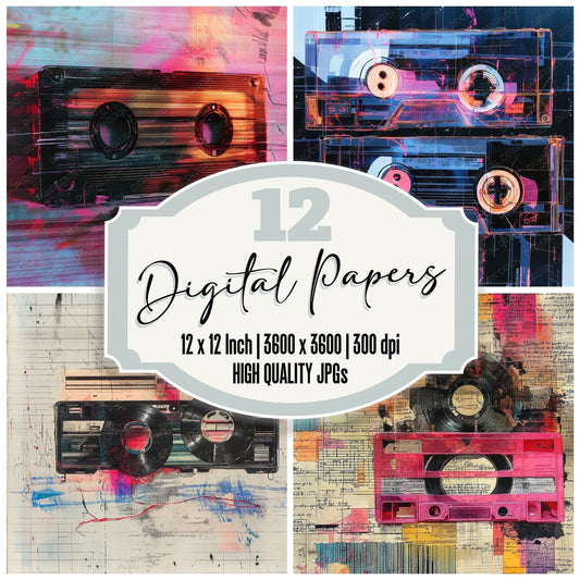Cassette Ribbon Static Digital Paper Pack (DDD000815)
