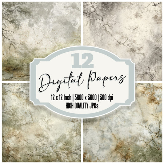 Chalk Moss Root Fog Digital Paper Pack (DDD000852)