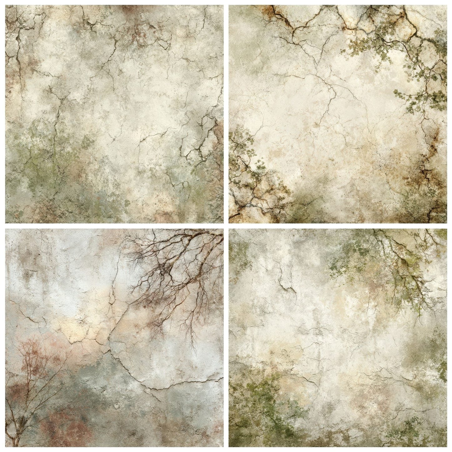 Chalk Moss Root Fog Digital Paper Pack (DDD000852)