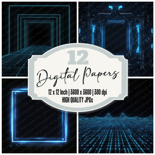 Circuit Frame Interface Digital Paper Pack (DDD000964)