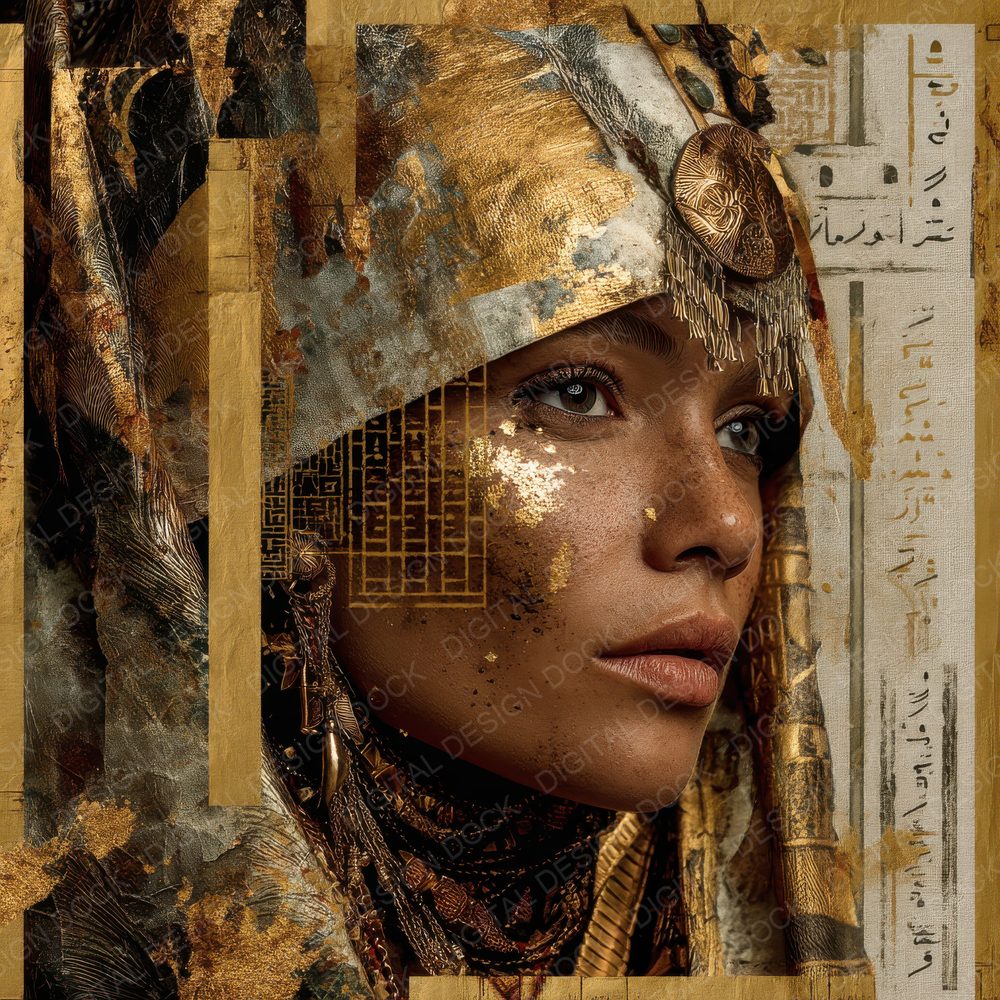 Collage Cairo Divine Ink Digital Paper Pack (DDD001036)