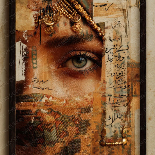 Collage Marrakech Mosaic Gaze Digital Paper Pack (DDD001096)