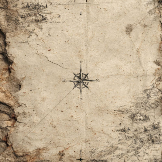 Compass Map Symbol Field Digital Paper Pack (DDD001219)