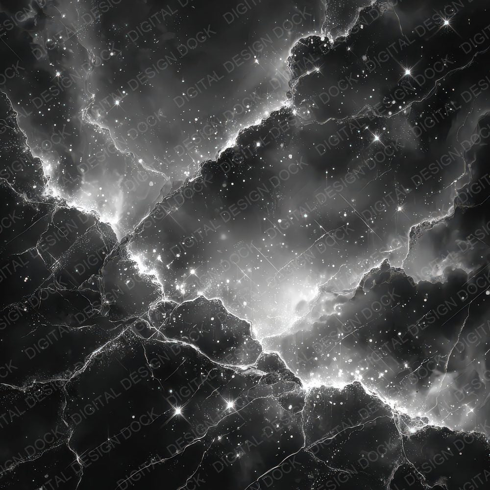 Cosmic Obsidian Void Prism Digital Paper Pack (DDD001281)
