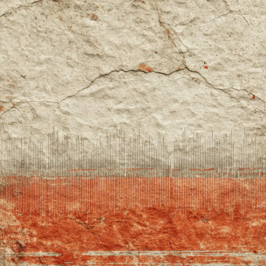 Cream Rust Streak Digital Paper Pack (DDD001328)