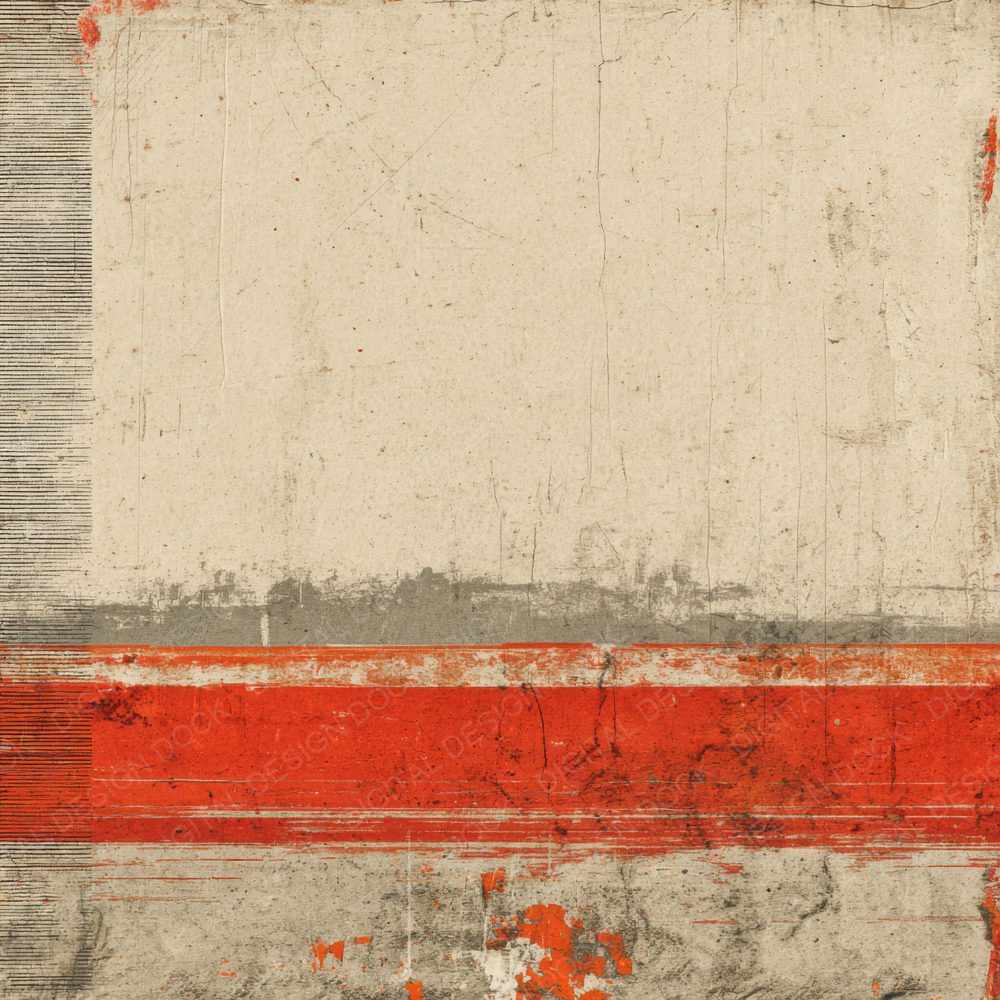 Cream Rust Streak Digital Paper Pack (DDD001328)